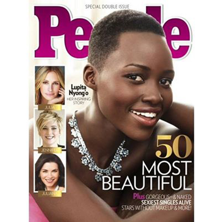 Lupita Nyong’o, albita si apoi scoasa cea mai frumoasa femeie din lume