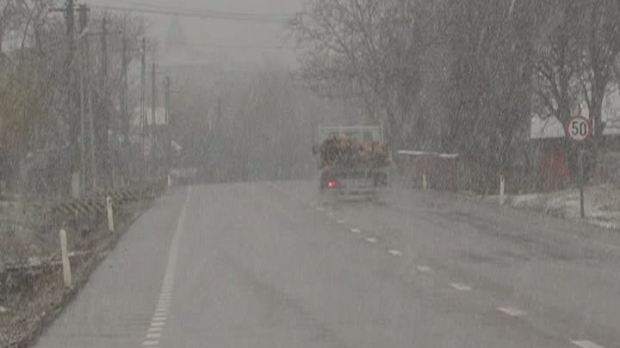 NINGE ca in decembrie, in mijlocul primaverii!