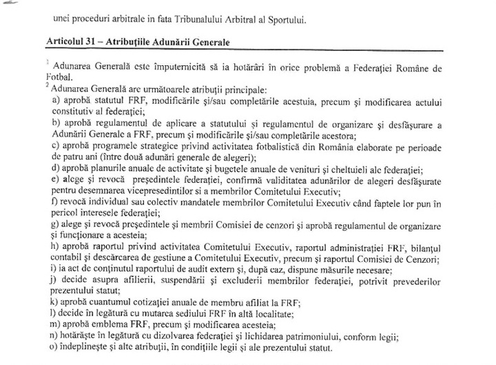 statut - Ziarul National