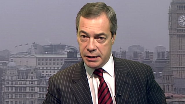 Liderul UKIP Nigel Farage: Am o „problema uriasa” cu Romania