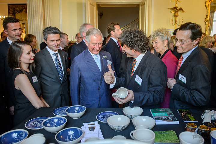 Printul Charles, aparat de rele de o perna romaneasca