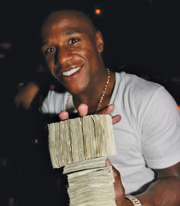 „Money” Mayweather a castigat 14.815 dolari pe secunda!