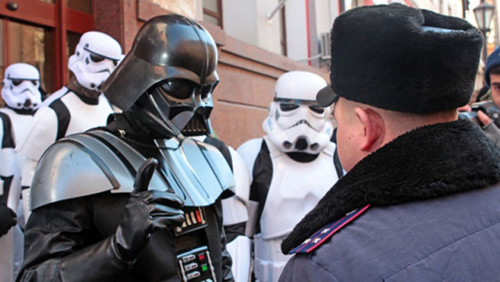 Darth Vader candideaza la presedintia Ucrainei