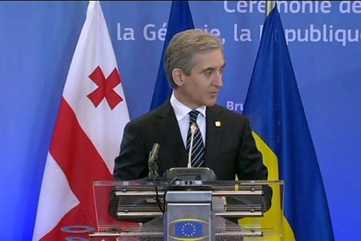 Premierul Iurie Leanca: De azi inainte, Moldova si Uniunea Europeana sunt unite. O zi istorica!