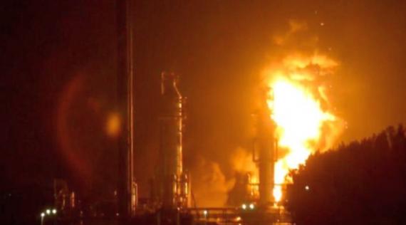 Explozie urmata de incendiu la o uzina a companiei Shell din Olanda