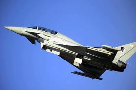 Un avion Eurofighter implicat intr-un accident, intr-o baza militara din Spania