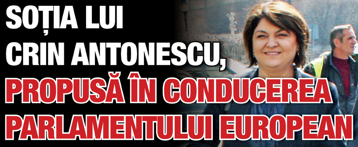 Adina Valean, propusa in conducerea Parlamentului European