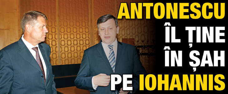 Antonescu il tine in sah pe Iohannis