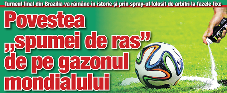 Povestea „spumei de ras”, frisca mondialului
