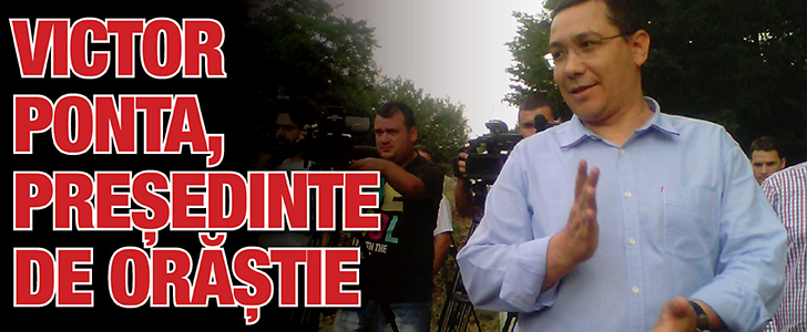 Victor Ponta, presedinte de Orastie