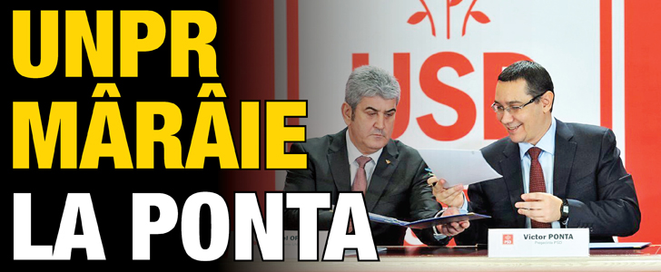 UNPR maraie la Ponta