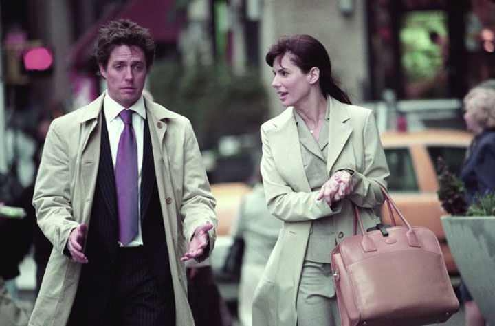 Sandra Bullock s-a amorezat de Hugh Grant!