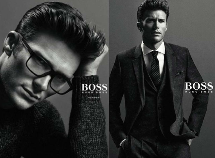 Fiul lui Clint Eastwood, imagine pentru o campanie Hugo Boss
