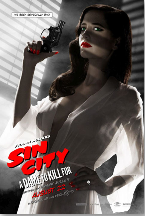 Eva Green, prea sexy pentru un afis de film