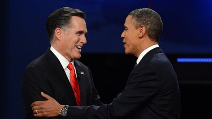 Romney-and-Obama-debate-via-AFP - Ziarul National