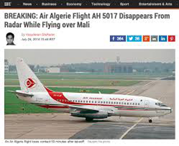 catastrofa avion - Ziarul National