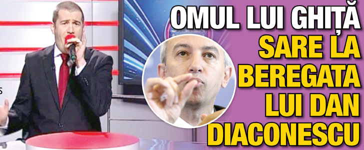 Realizatorul Romania TV, Dragos Patraru, despre Dan Diaconescu: ”Omul e un mascarici”, ”personajul e infect”