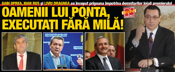 Oamenii lui Ponta, executati fara mila!