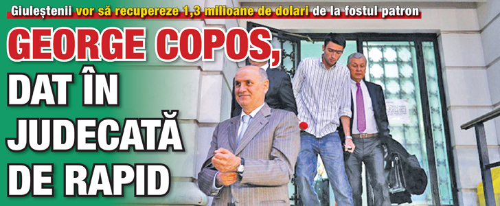 Copos, dat in judecata de Rapid