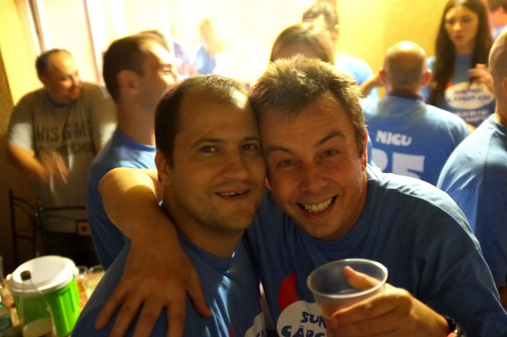 De ziua lui Serban Huidu, Gainusa i-a urat ”La multi ani” inca de la prima ora