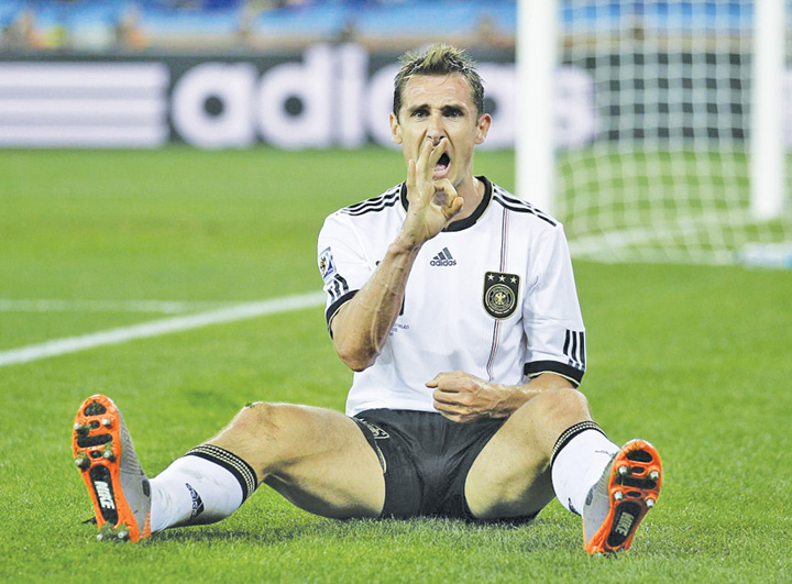 Klose l-a devansat pe Ronaldo: are 16 goluri!