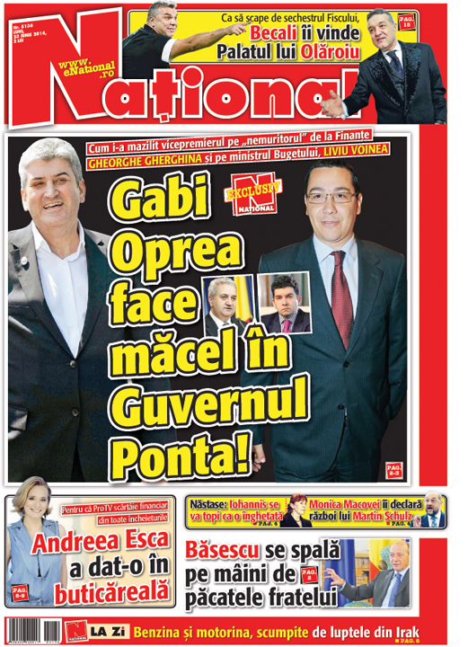 pag 01 - Ziarul National