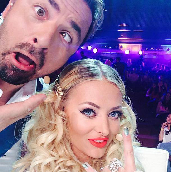 Brenciu, altoit de Banica la filmarile XFactor!
