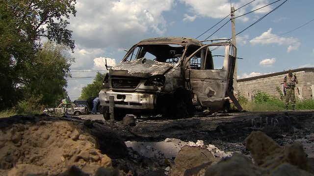 Orasul Donetk, sub asediu. Cel putin 10 explozii s-au auzit marti!