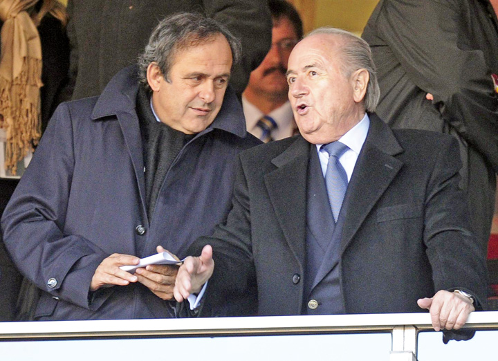 Platini s-a speriat de Blatter