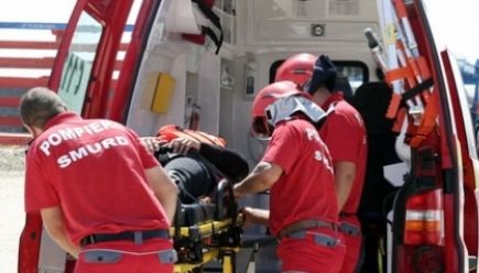 Microbuz implicat intr-un accident, in Braila: sase pasageri au fost raniti!