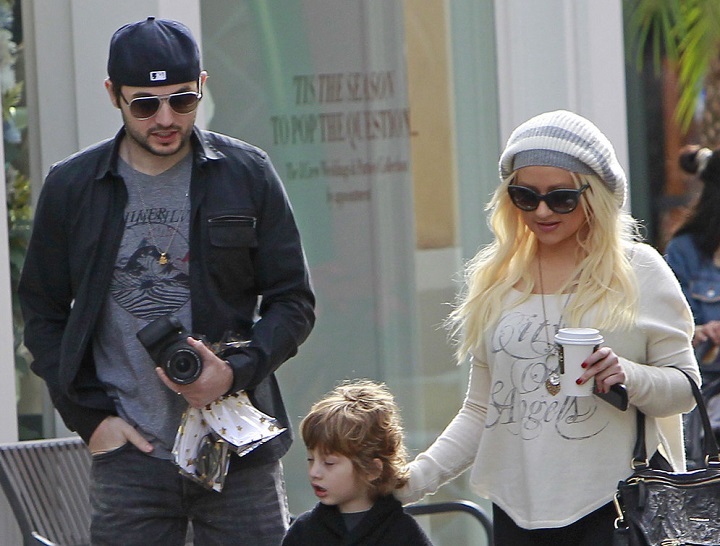 Christina Aguilera  si-a botezat fiica “Summer Rain”