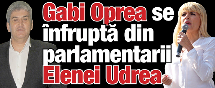 Gabriel Oprea se infrupta fara jena din parlamentarii Elenei Udrea