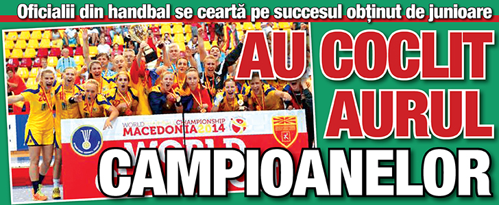 Au coclit aurul campioanelor