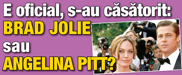 Brad Jolie sau Angelina Pitt?