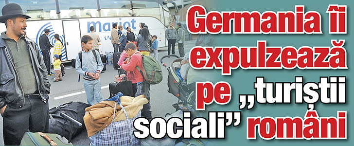 Germania ii expulzeaza pe „turistii sociali” romani