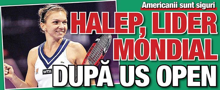 Halep, lider mondial dupa US Open