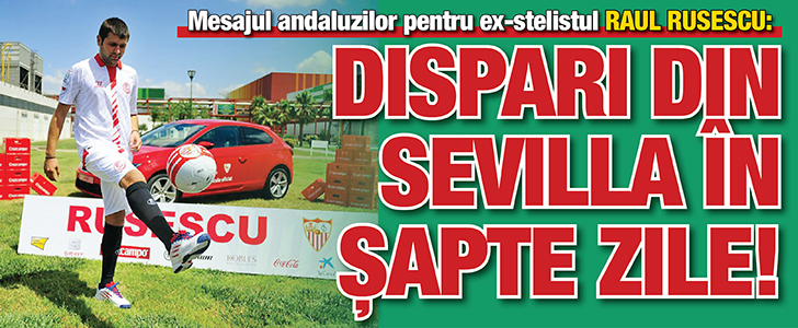 Dispari din Sevilla in 7 zile!