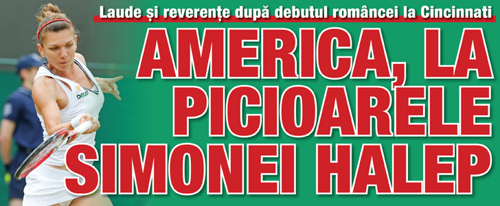 America, la picioarele Simonei Halep