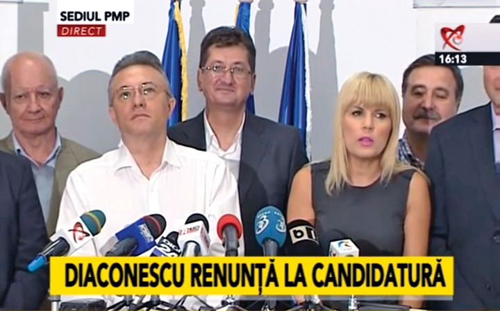 Cristian Diaconescu pupa condurul Elenei Udrea
