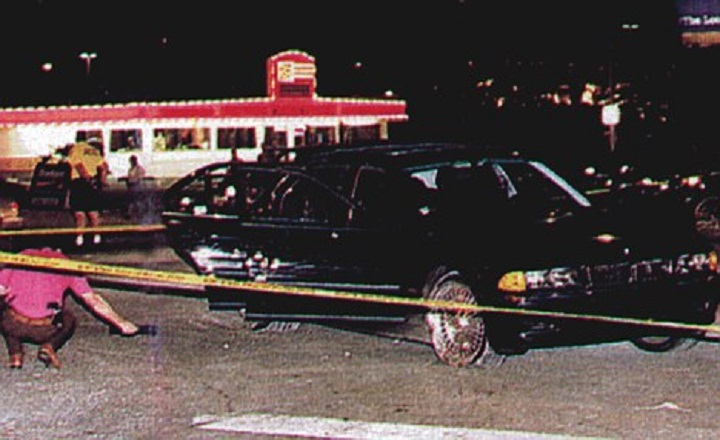 murder TUPAC scene - Ziarul National