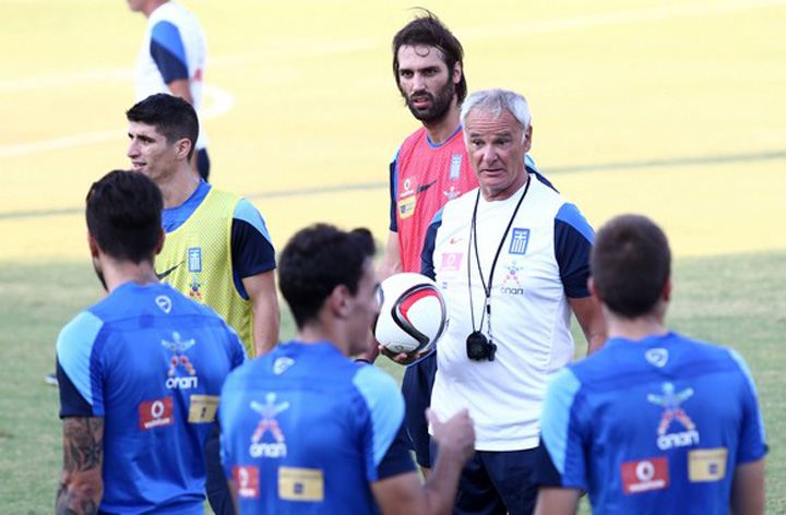 Ranieri ii testeaza pe greci la sange