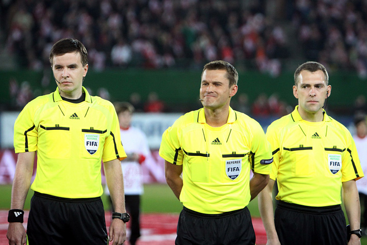 Arbitri din Rusia la meciul cu Aalborg!