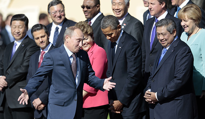 Barack Obama, Vladimir Putin - Ziarul National