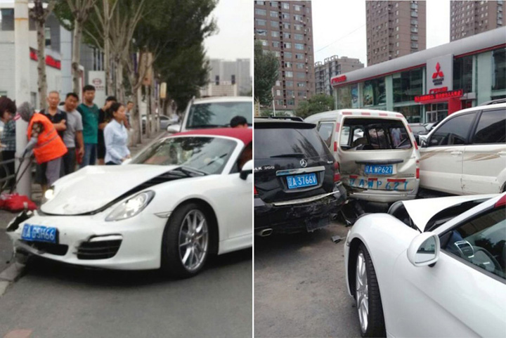 Porsche Boxster e capabil sa atinga suta de kilometri, si alte trei masini, in doar 5,7 secunde!