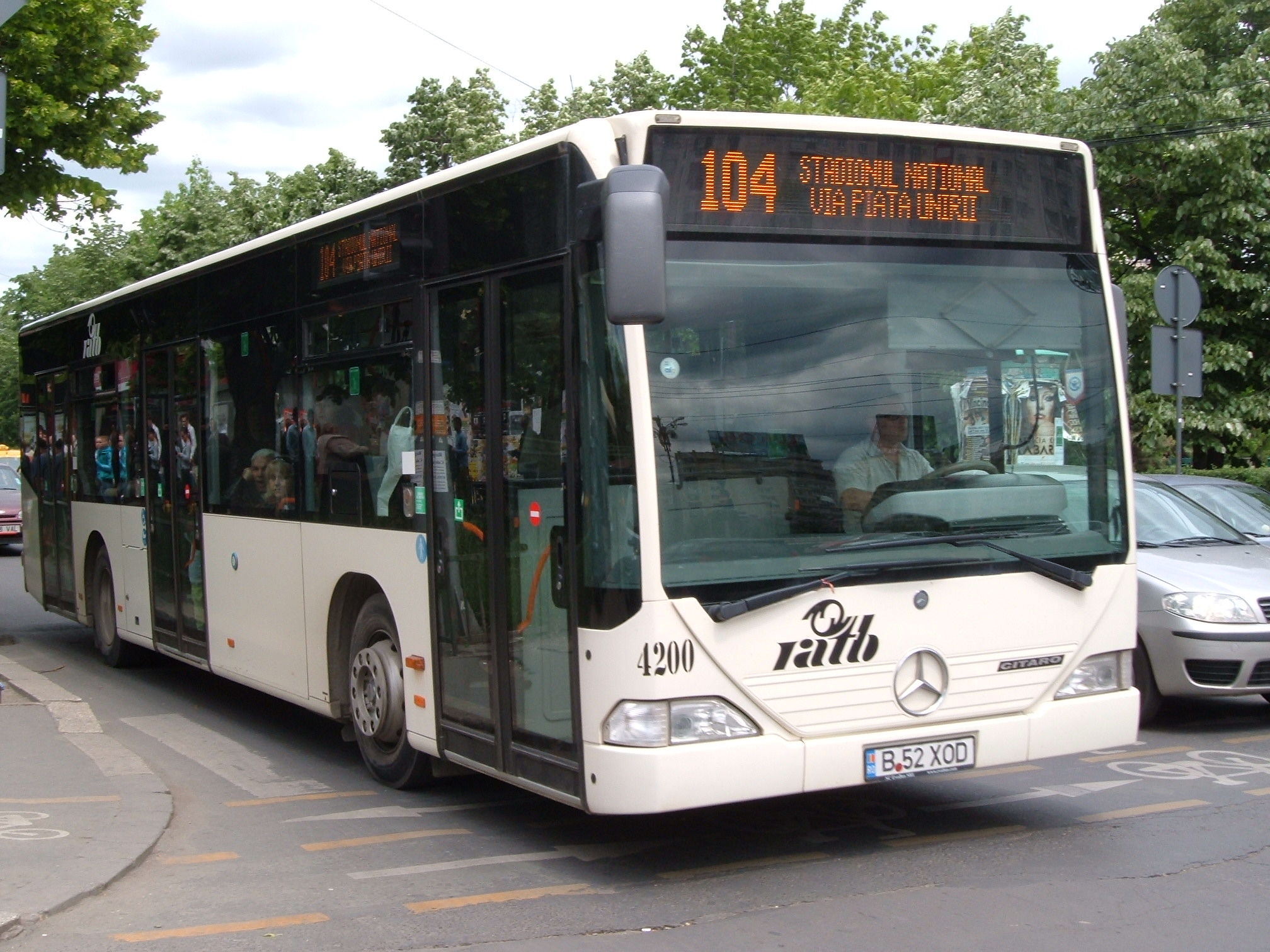 Se modifica traseul autobuzelor liniei 104, ca urmare a lucrarilor in zona Pasajul Muncii!