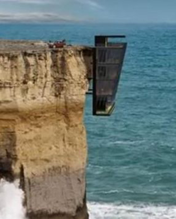Australienii propun “casa agatata de o stanca”