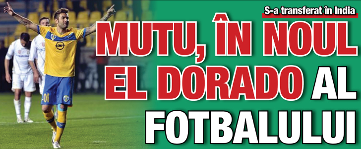 Mutu, in noul El Dorado al fotbalului
