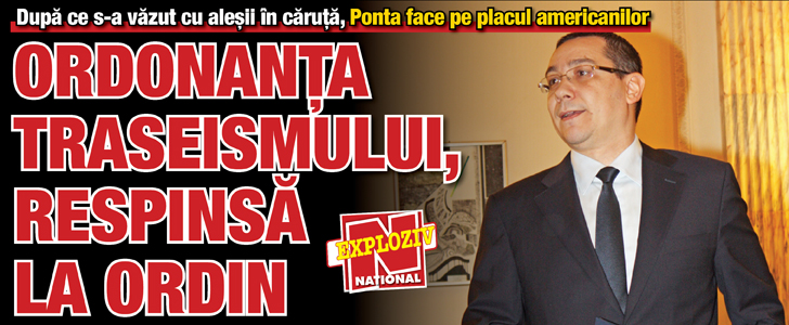 Ponta face pe placul americanilor: Ordonanta traseismului, respinsa la ordin