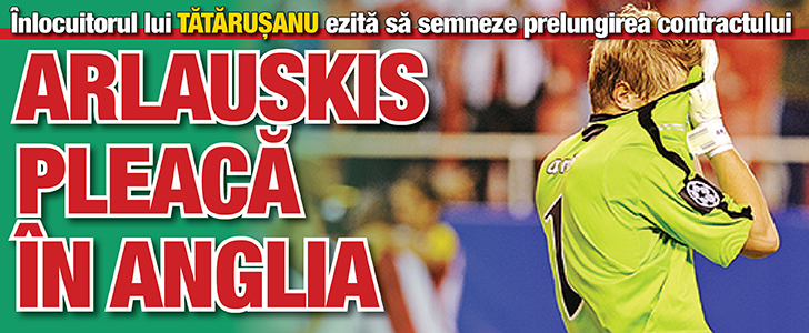 Arlauskis pleaca in Anglia