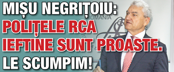 ASF: Asigurarile ieftine sunt proaste. Le scumpim!